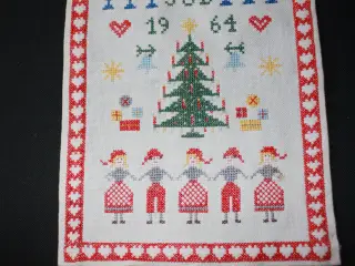 Lille juleserviet / navneklud