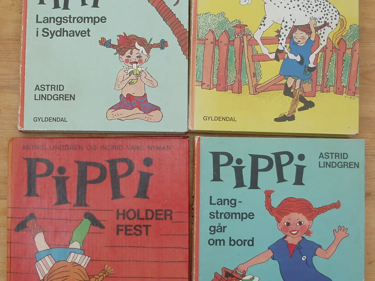 Billede 1 - Pippi bøger af Astrid Lindgren