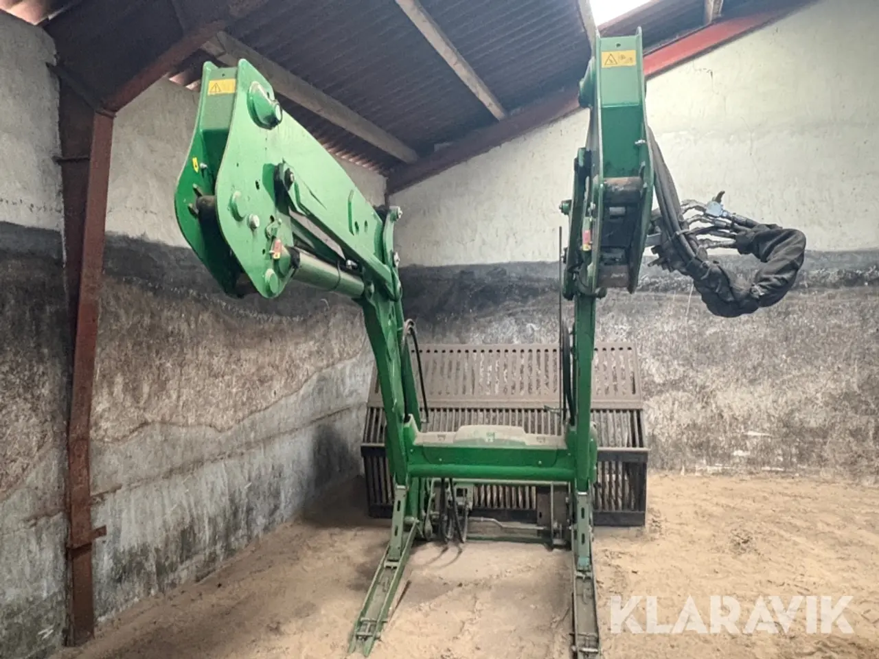 Billede 2 - Frontlæsser John Deere 663 RC med kartoffelskovl
