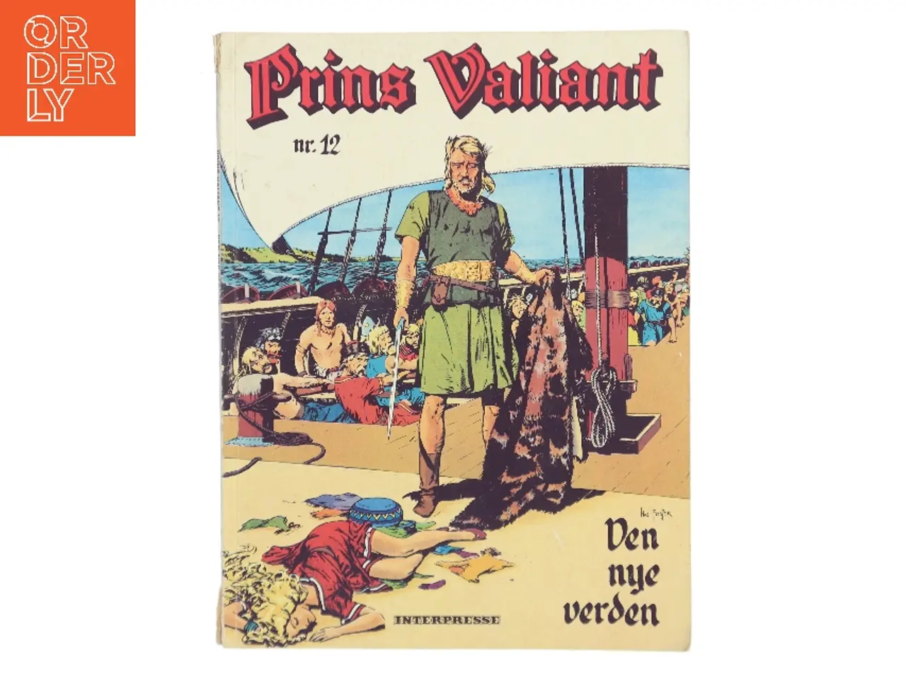 Billede 1 - Prins Valiant nr. 12 – Den nye verden af Hal Foster (Bog)
