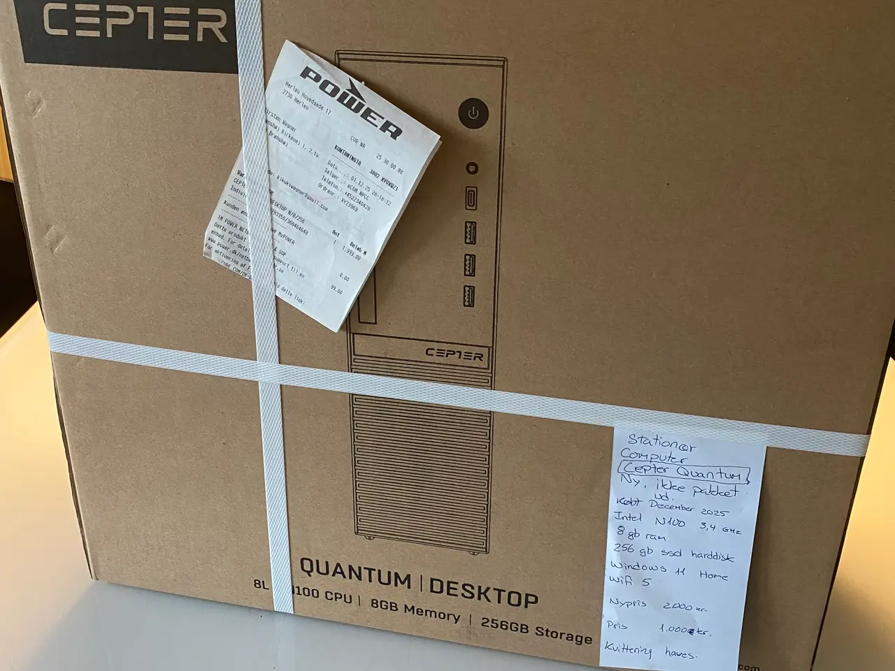 Billede 1 - Ny/ubrugt Cepter Qvantum computer