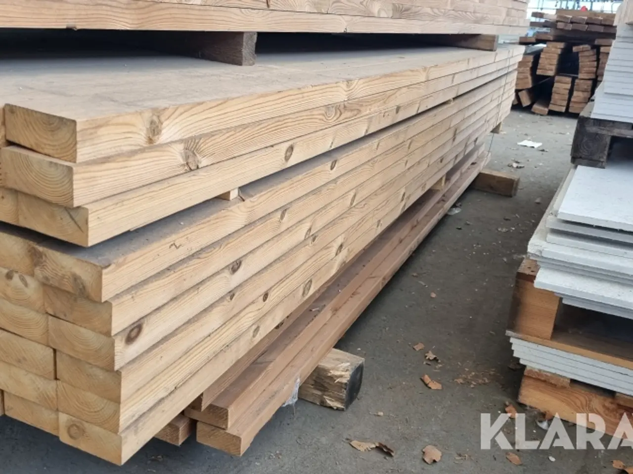 Billede 3 - Træ / Lægter - 108styk 90x39x3600mm Høvlet