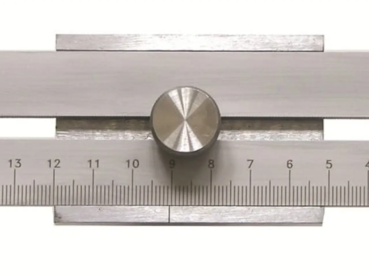 Billede 1 - Stregmål MIB i rustfrit stål, forkromet 200mm