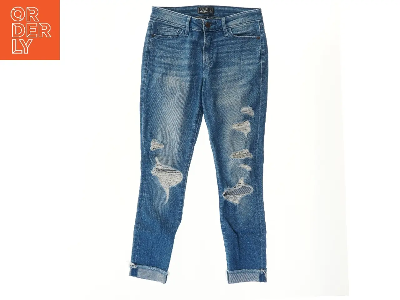 Billede 1 - Jeans med slidhuller fra Abercrombie (str. 35x84 cm)