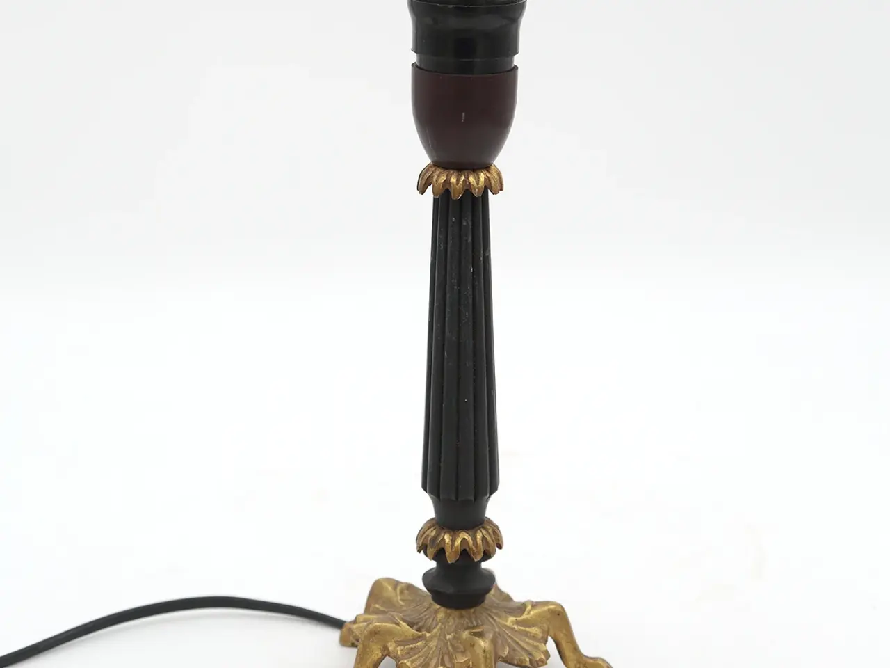 Billede 6 - Vintage sort/guld sengelampe 1940-60