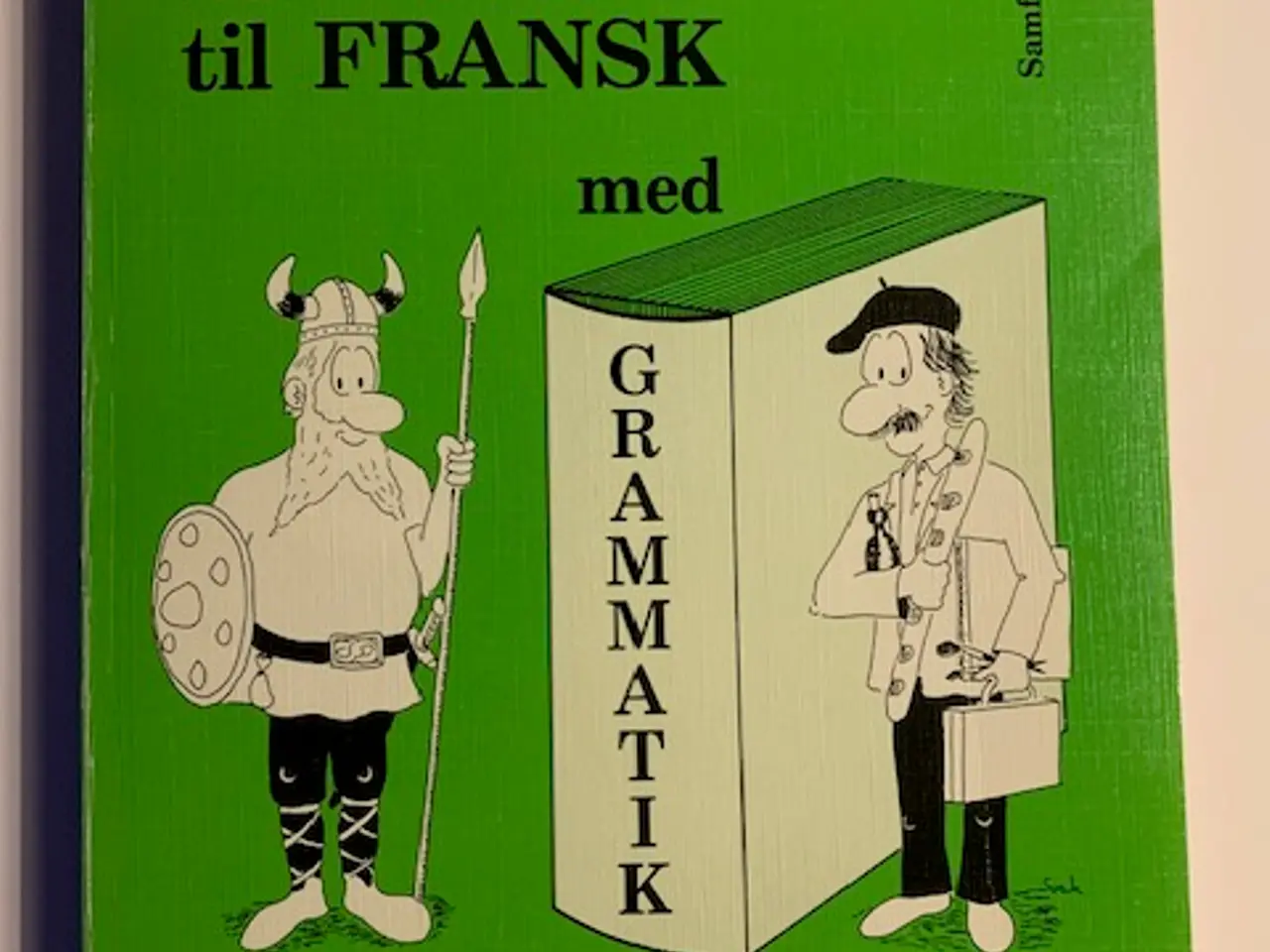 Billede 1 - Fra DANSK til FRANSK grammatik, opgaver, løsningf.