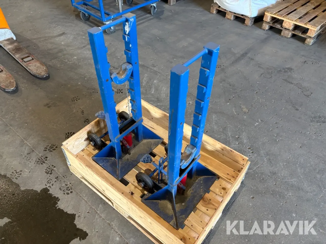 Billede 5 - Hydrauliske kabeltromeløfter Katimex Hydrokat / 5 tons 2 styk