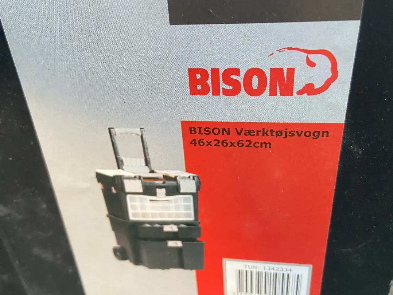 Billede 4 - Bison Værktøjsvogn. 46x26x62cm.