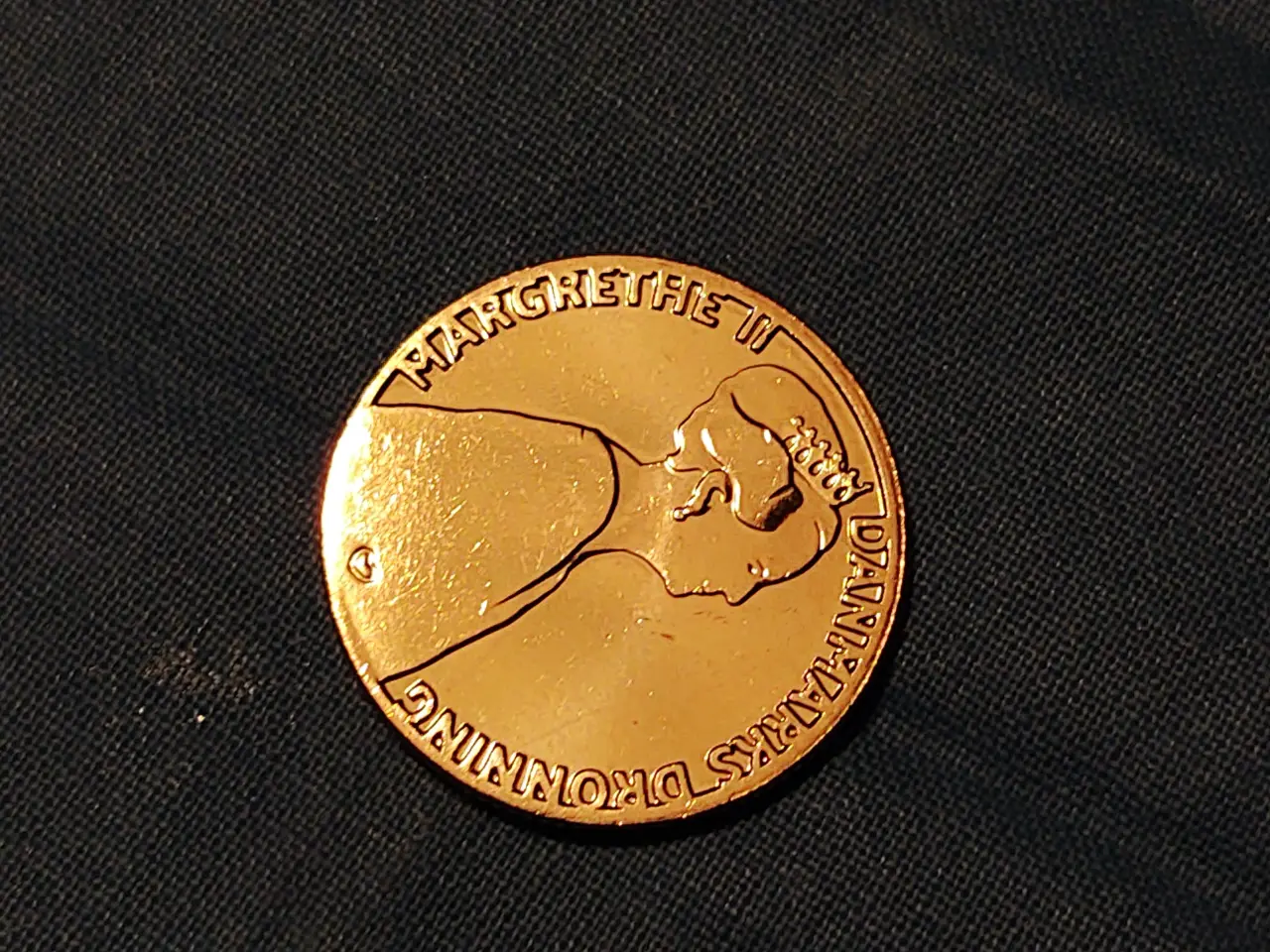 Billede 2 - Dronning Margrethes 50 års Jubilæumsmønt