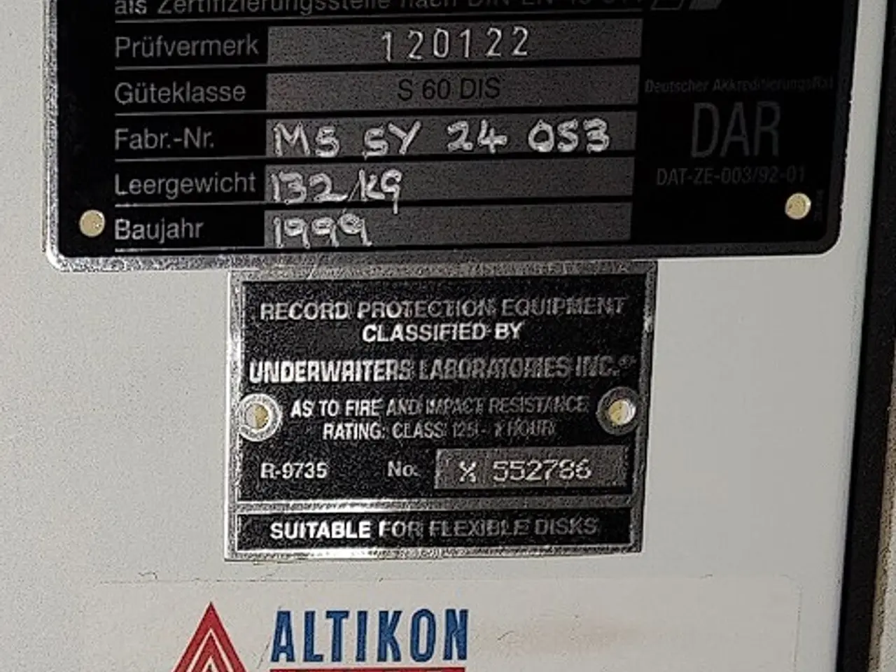 Billede 4 - Brandskab (60 min.), pengeskab, dataskab