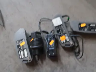 3 stk. Batterier samt 2 stk. Ladere 3M Adflo