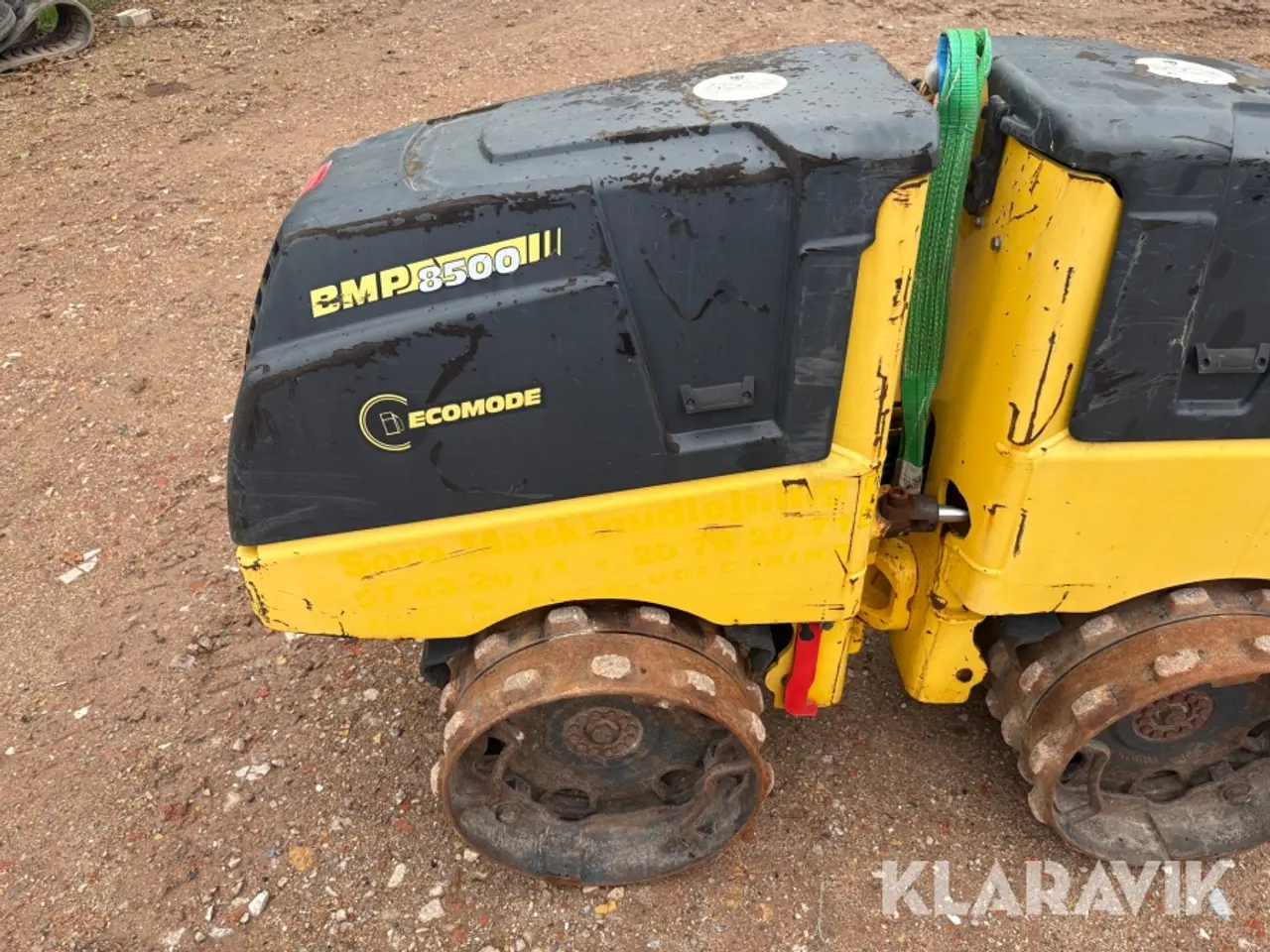 Billede 12 - Råjordskompakter Bomag BMP 8500 Fjernbetjent