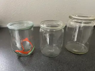Henkogningsglas 6 stk samlet