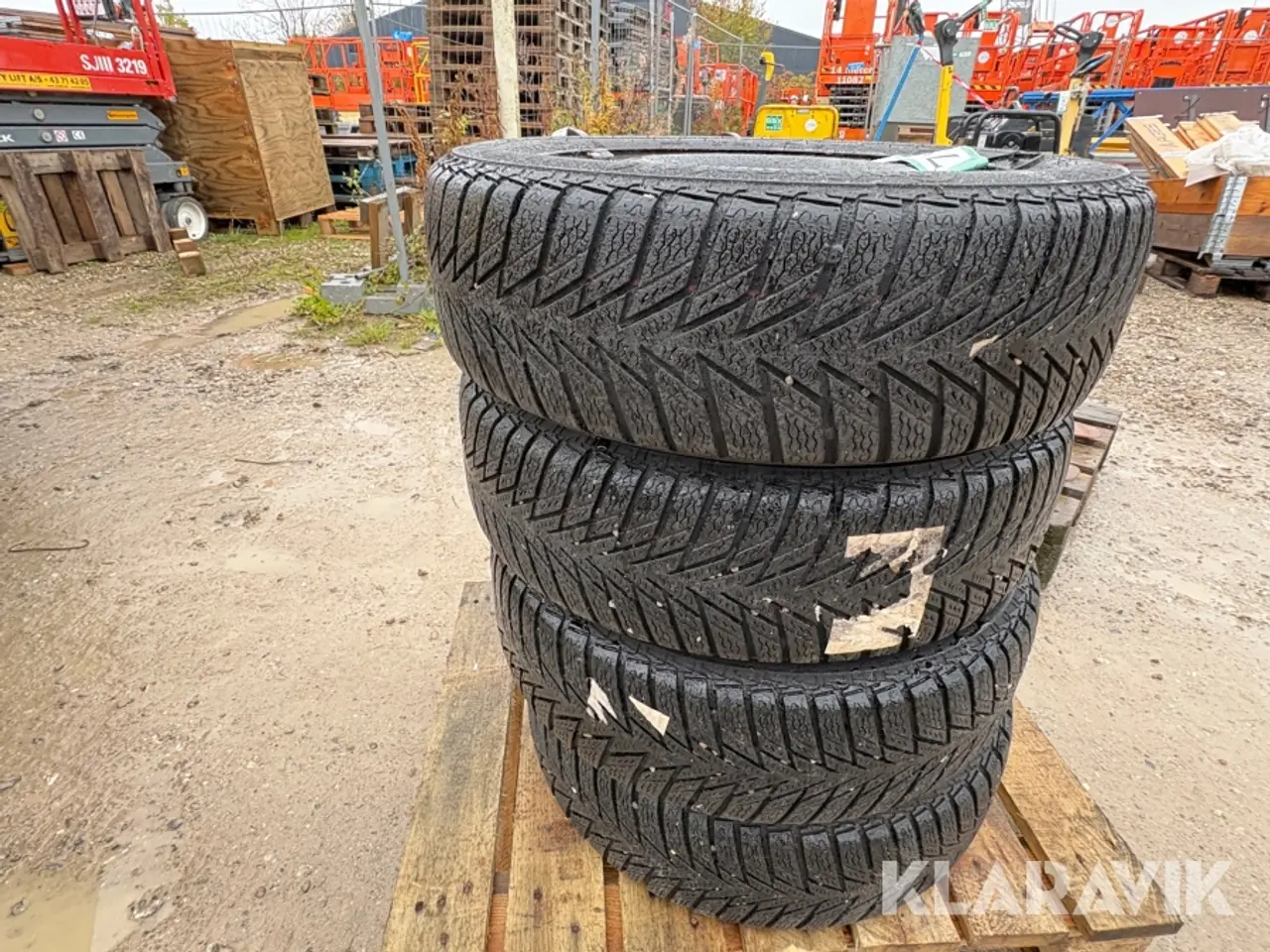 Billede 5 - Hjul med vinterdæk Continental TS800 175/65-14 4 styk