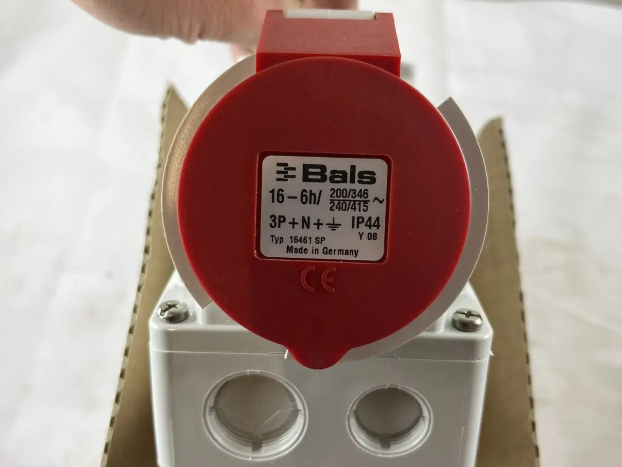Billede 2 - Bals 16461 SP Wall Mounted Interlocked Socket 16A