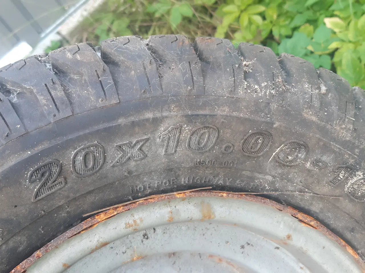 Billede 2 - Trelleborg dæk på fælge 20x10,00x10