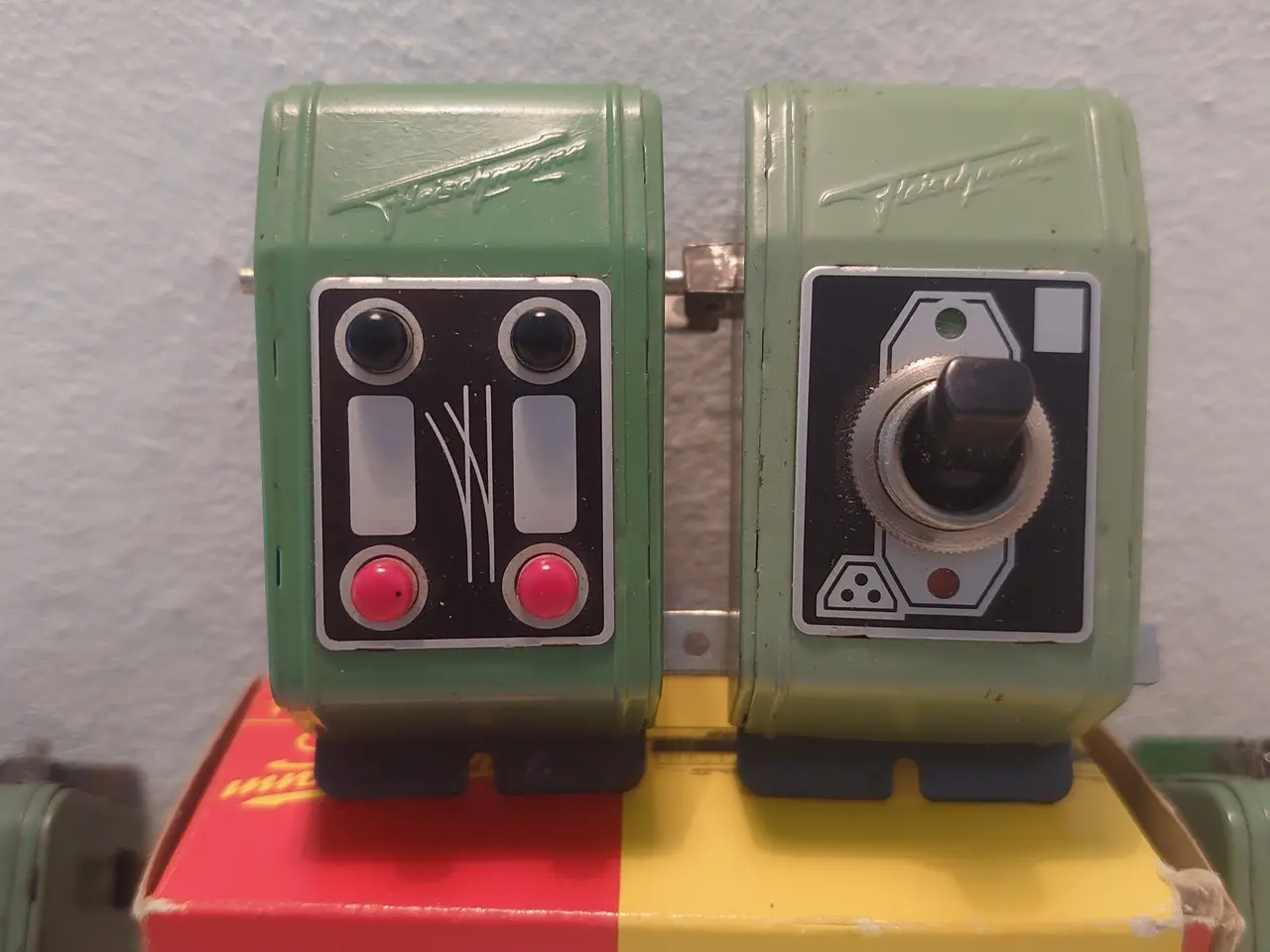 Billede 2 - Vintage Fleischmann signal/sporskifte pulte.