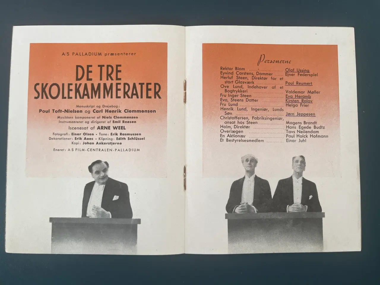 Billede 2 - De tre skolekammerater