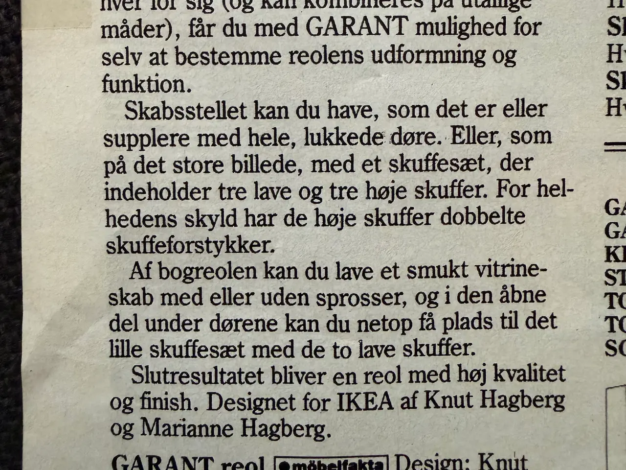 Billede 5 - Ikea reol fra 1987