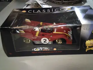 Legetøjsbil Ferrari 1972 312 P + racing fuel pumpe