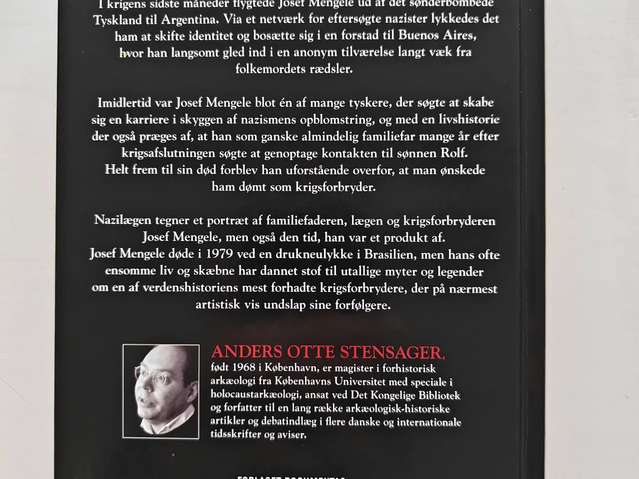 Billede 2 - Nazilægen Josef Mengele - Liv og forbrydelse