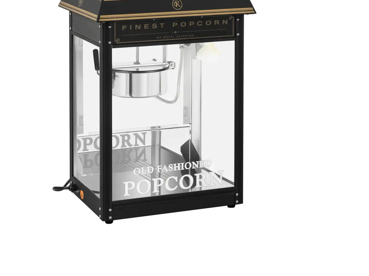 Billede 10 - Popcornmaskine – sort og guld – 56 x 42 x 76 cm