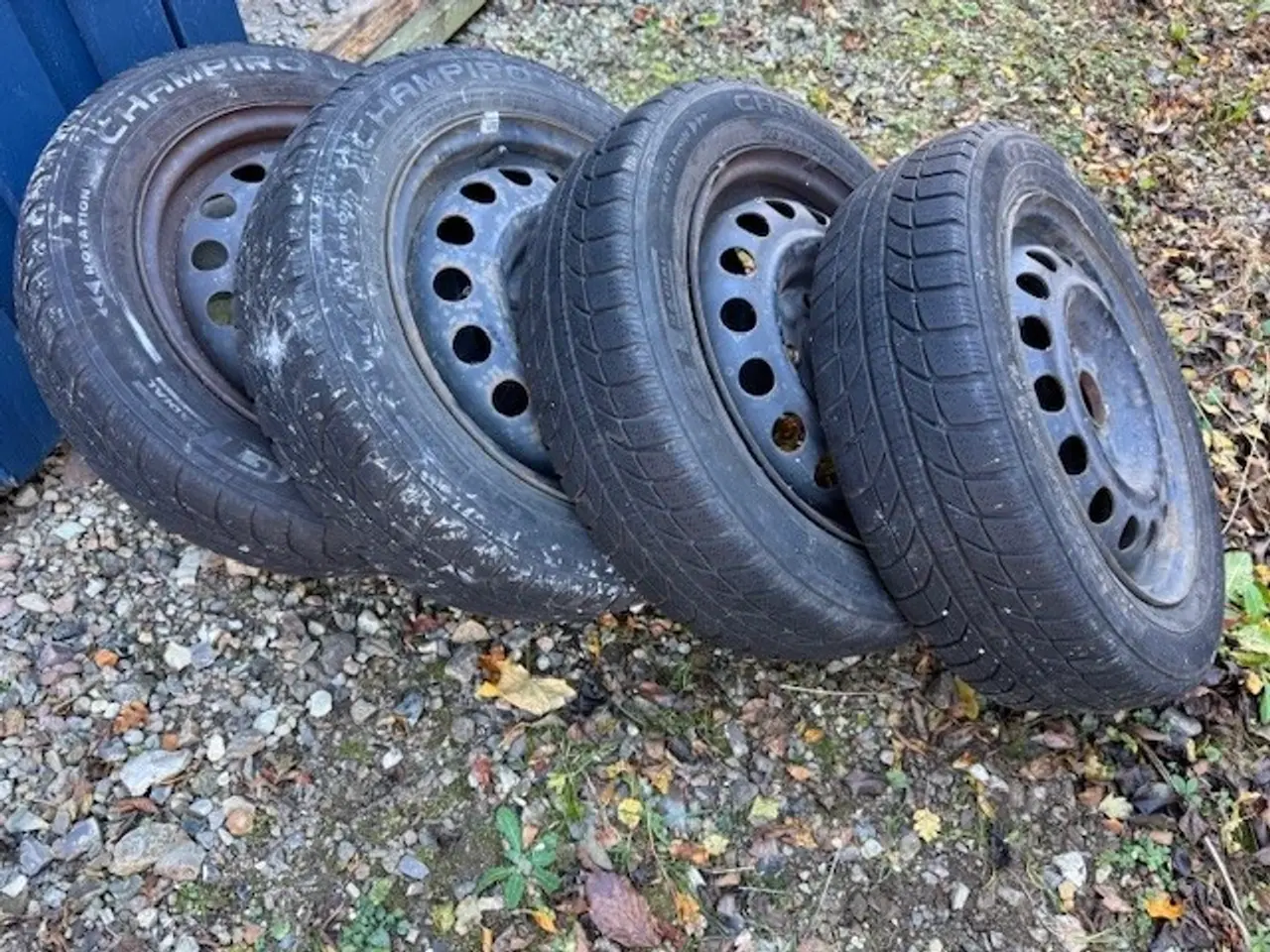 Billede 1 - 4 stk. godkendte Champiro Vinterhjul 