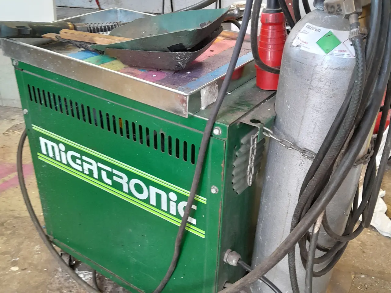 Billede 4 - micatronic 180 co2 svejser med flaske
