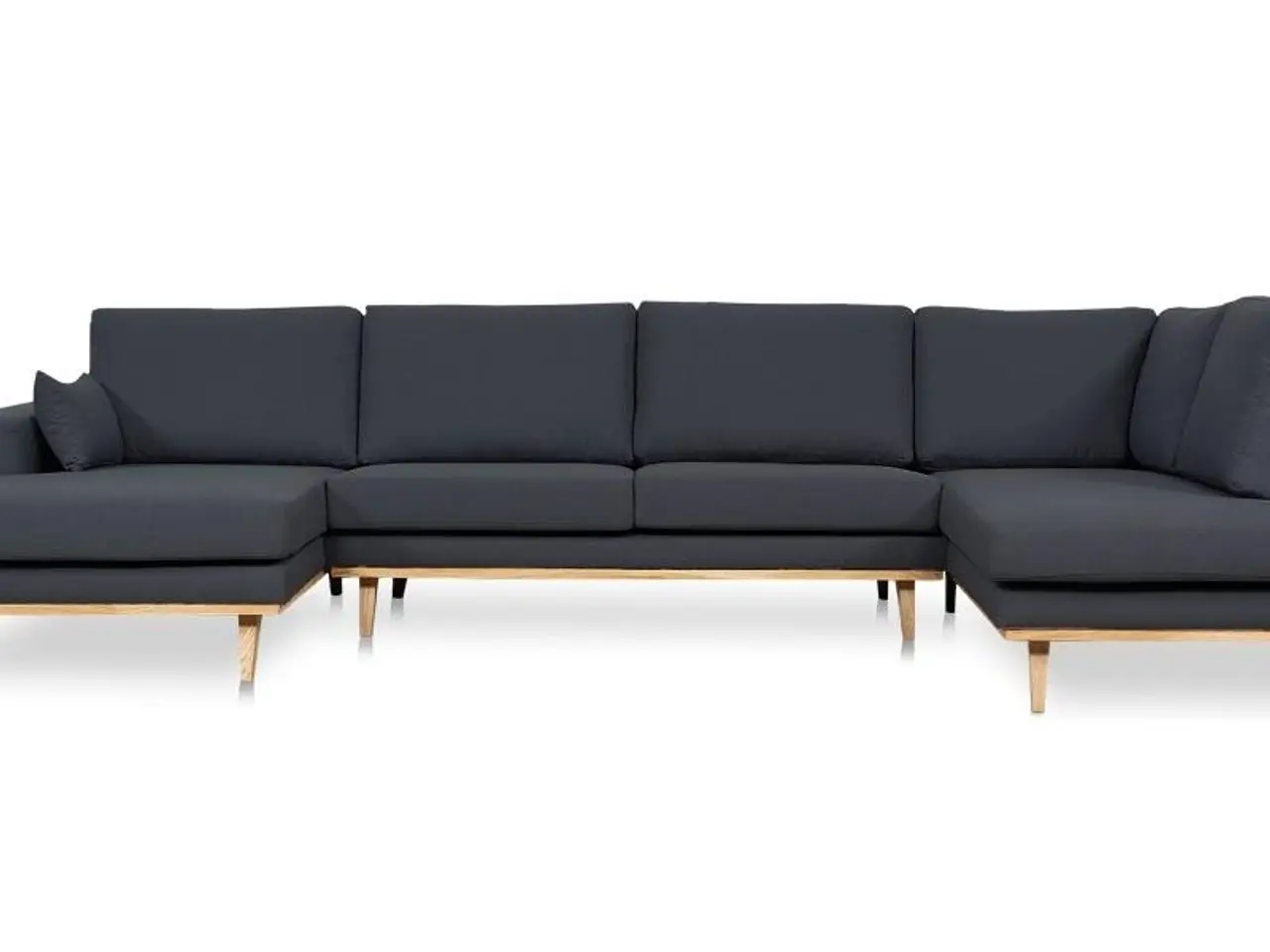 Billede 1 - Simone U-sofa venstrevendt - koksgrå Inari 95