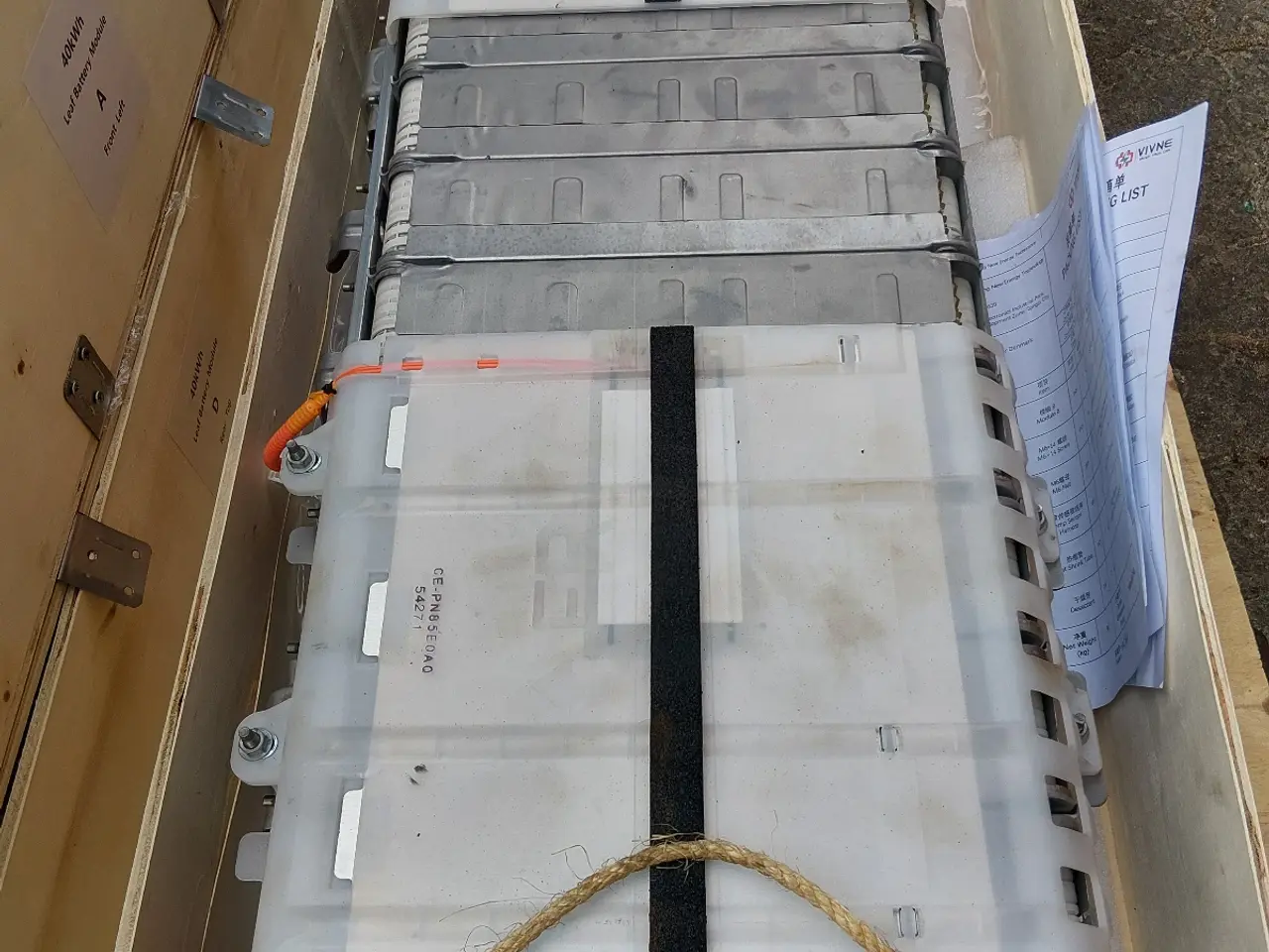 Billede 3 - Nissan Leaf batteri moduler 30kwh  63.8 soh.