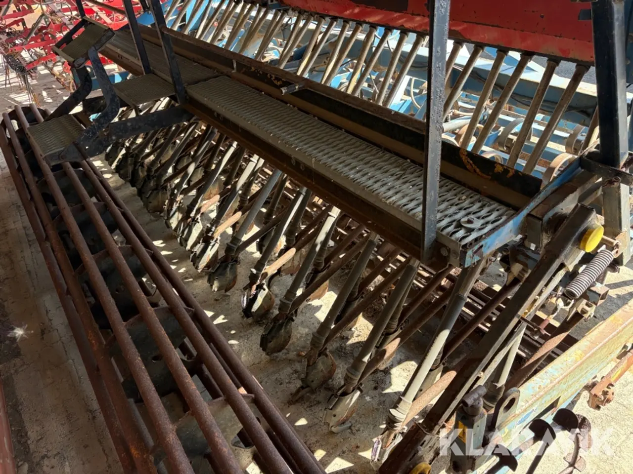 Billede 9 - Kombiharve med planke og såmaskine Agrodan Multidrill 400a
