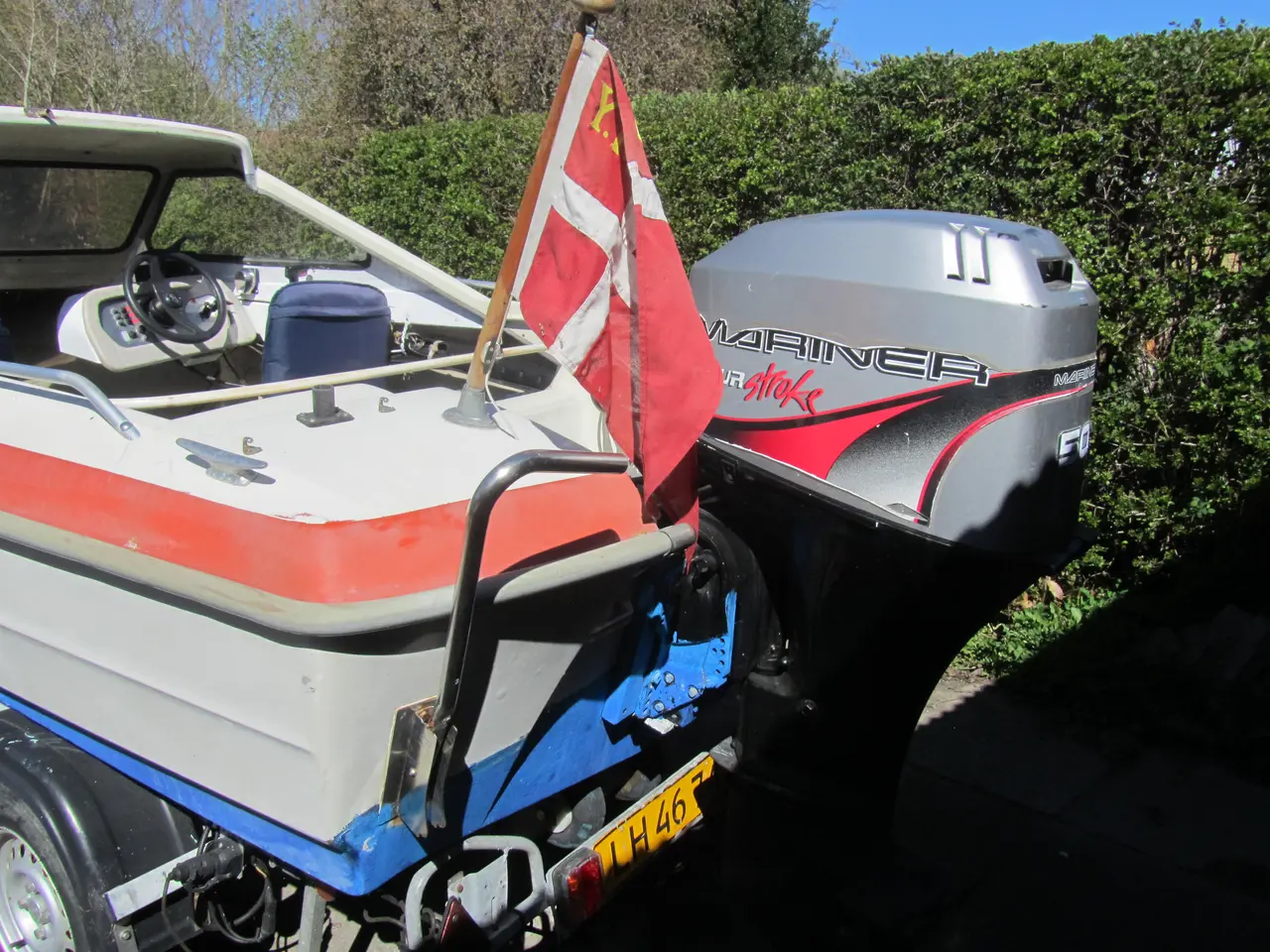 Billede 2 - Norsk Kabine båd  med 50 hk mariner 4takter motor 