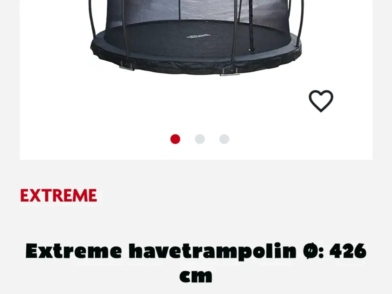 Billede 4 - Næsten ny trampolin sælges