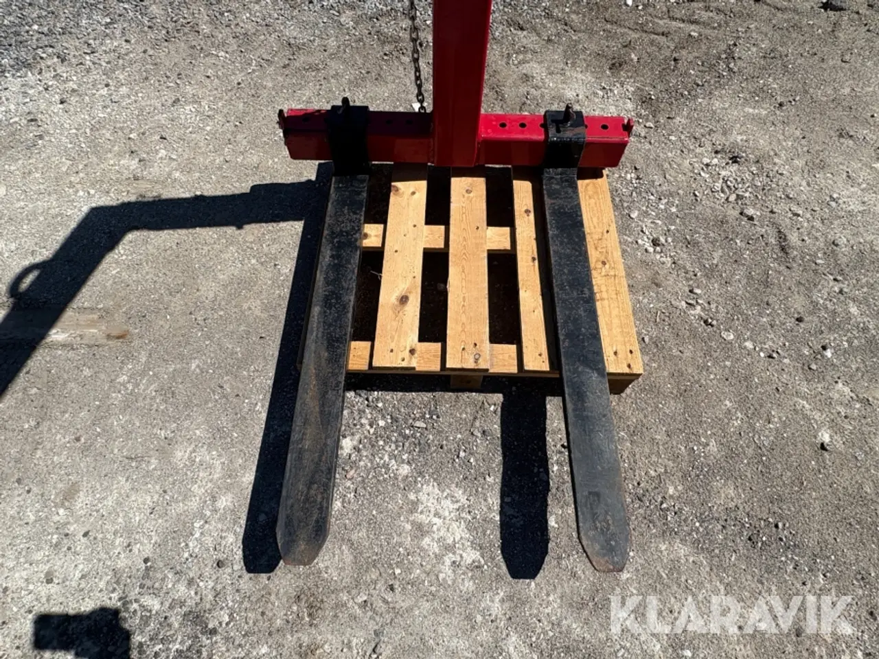 Billede 6 - Pallegafler til kran Intra.se - 1500 kg