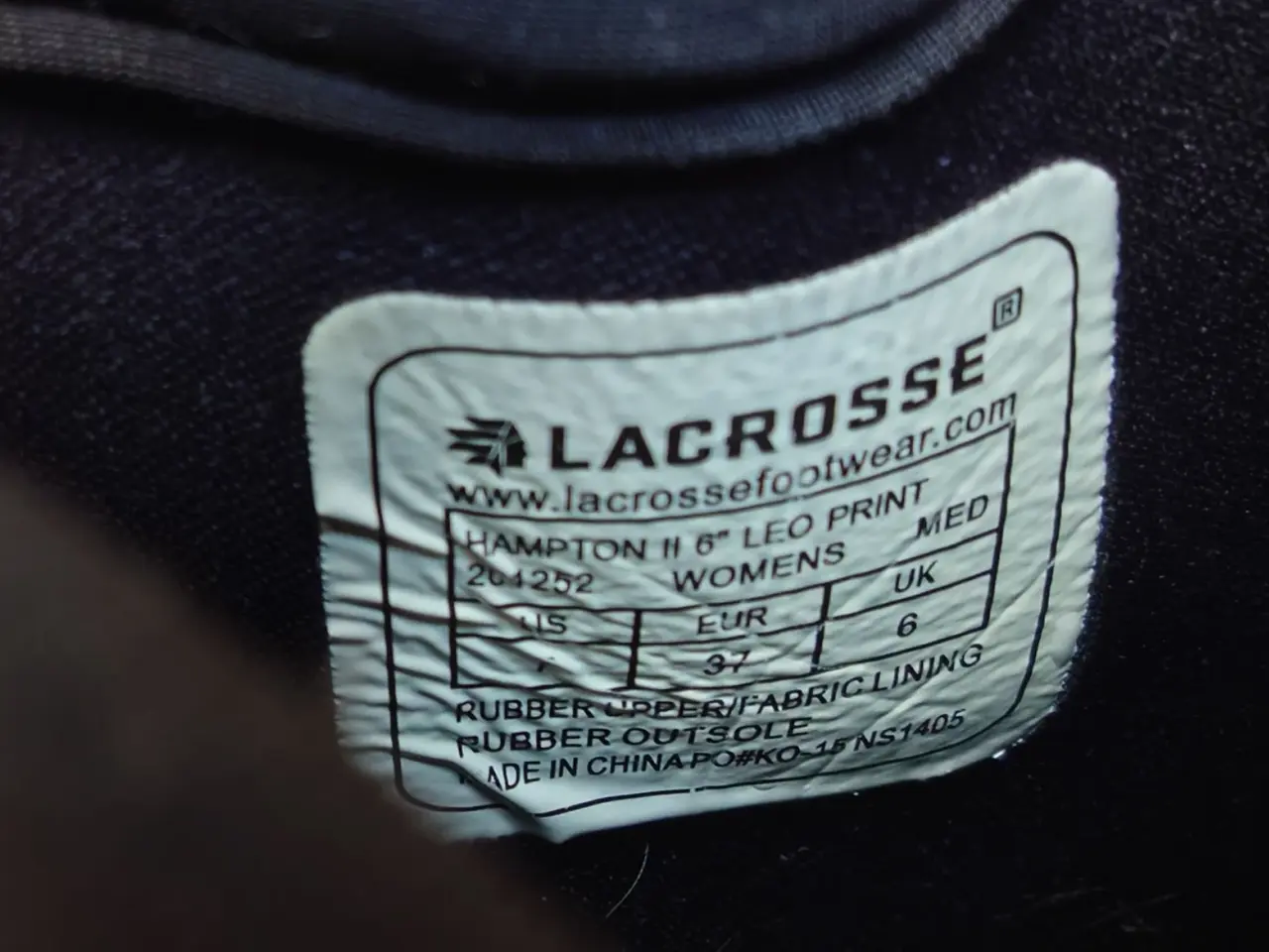 Billede 6 - Lacrosse gummistøvler, str. 37