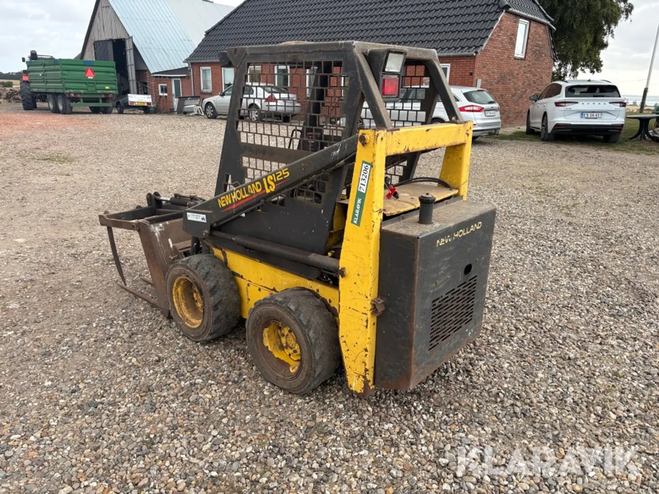 Billede 4 - Minilæsser New Holland LS 125