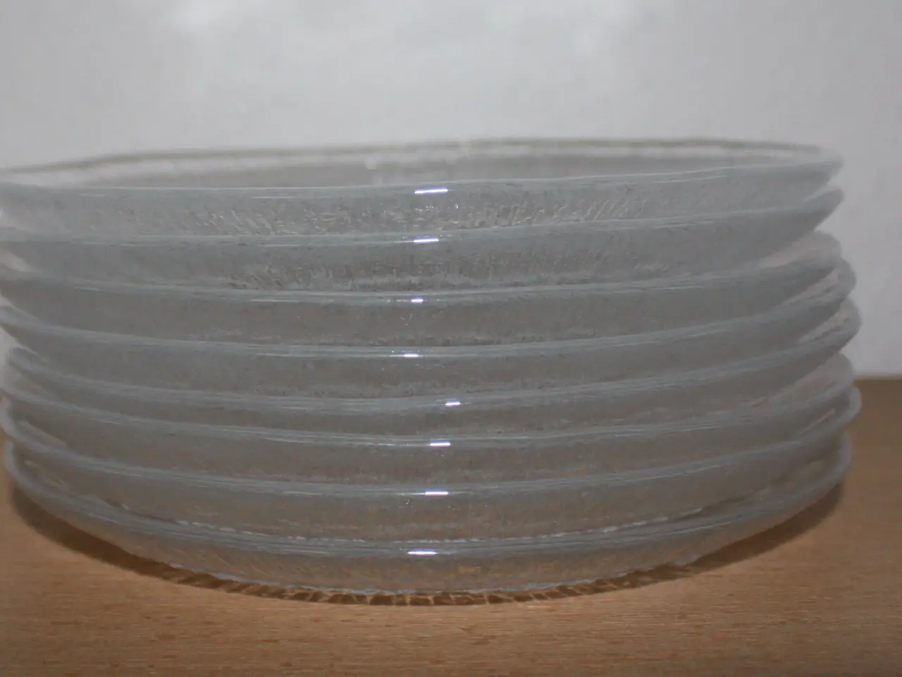 Billede 1 - Tallerkener af glas