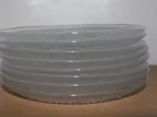 Tallerkener af glas