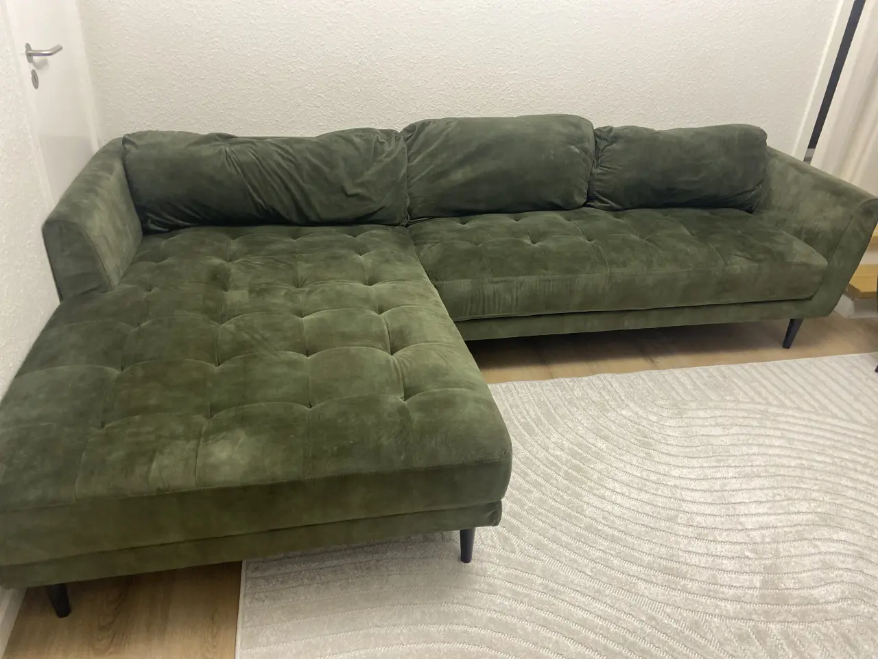 Billede 3 - Hjørnesofa med stole og skammel