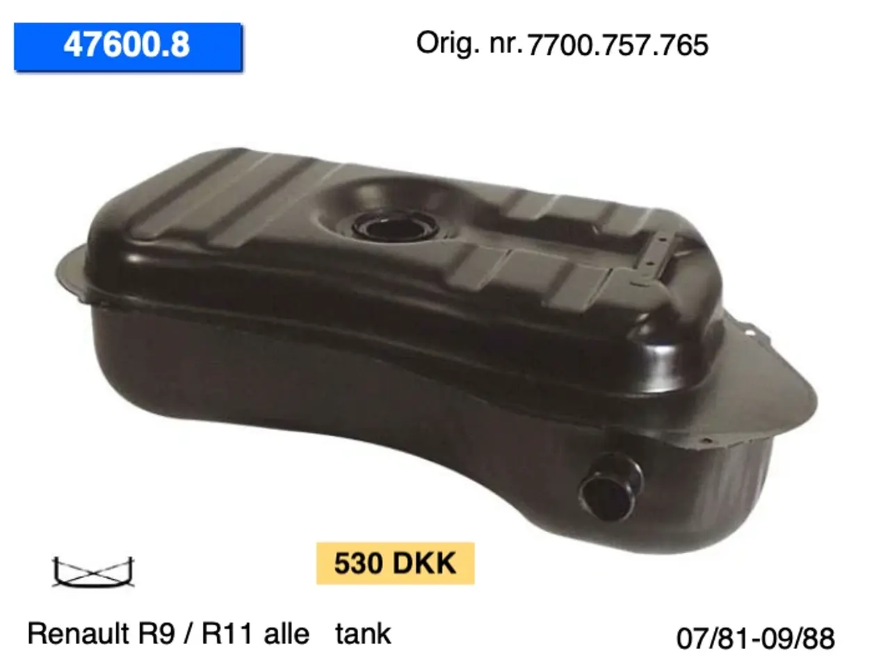 Billede 5 - Renault tanke