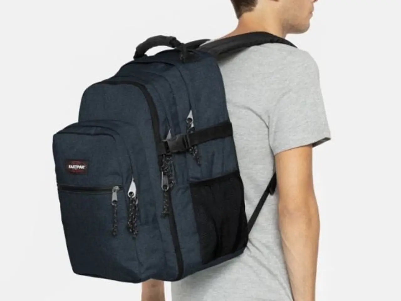 Billede 2 - helt NY RYGSÆK EASTPAK TUTOR blå /grå