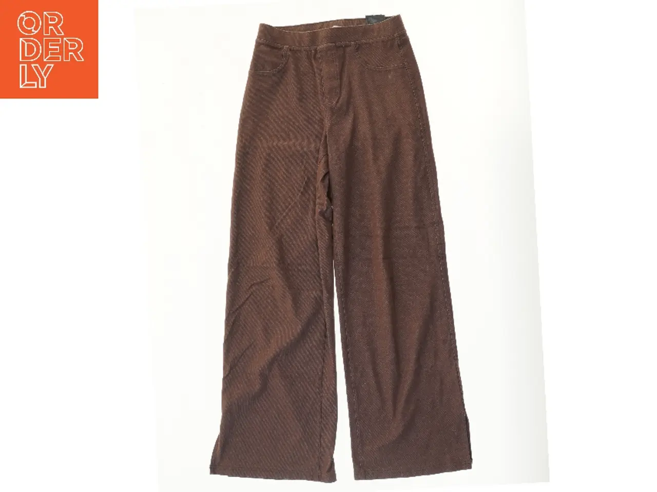 Billede 1 - Brune bukser med lige ben fra H&M (str. 164)