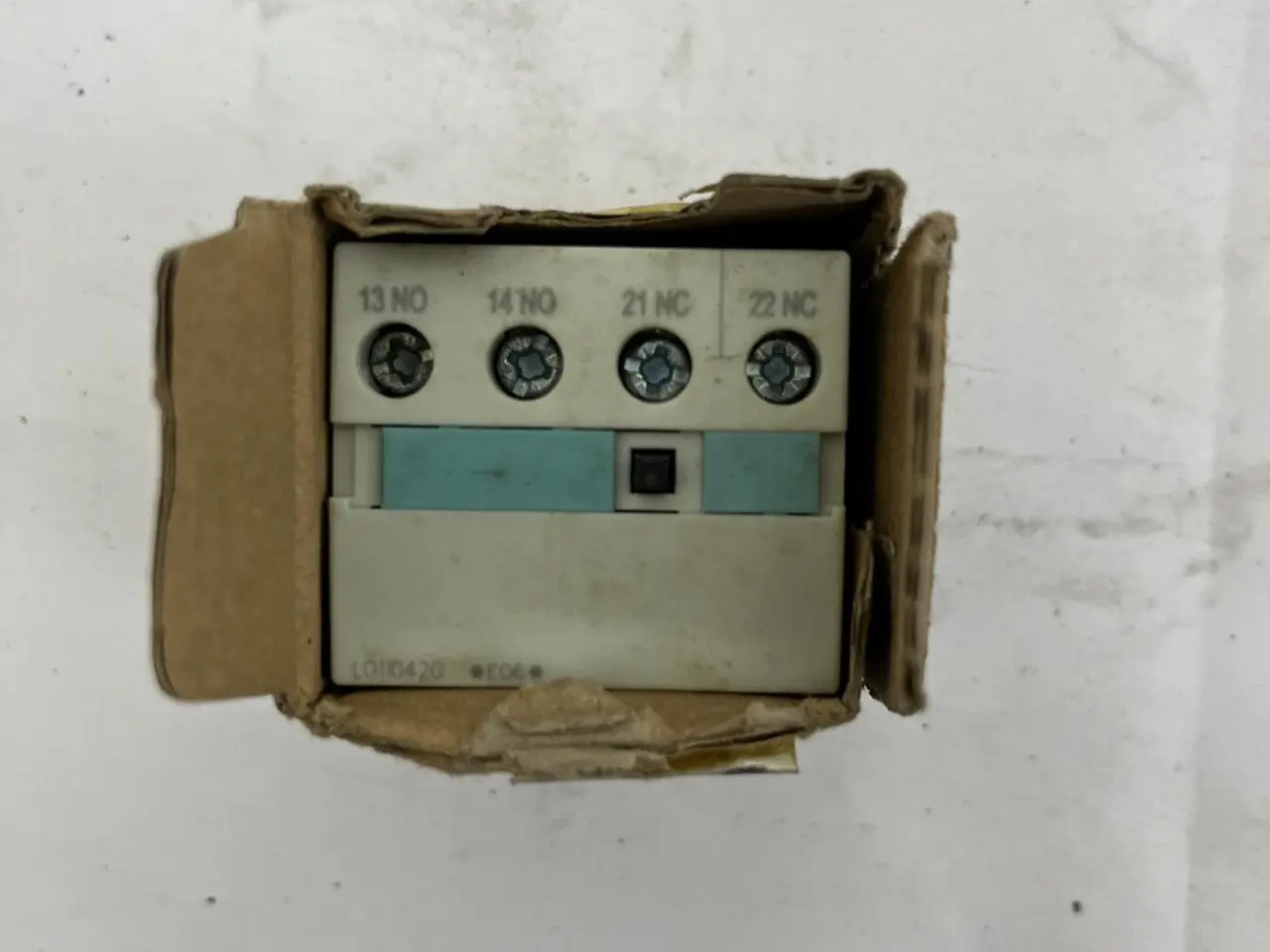 Billede 2 - Siemens 3RH1921-1LA11 Auxiliary kontakt Block DIN