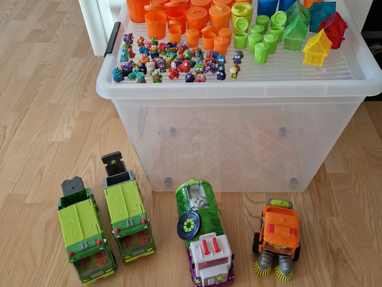 Billede 1 - Trash Pack biler og figurer
