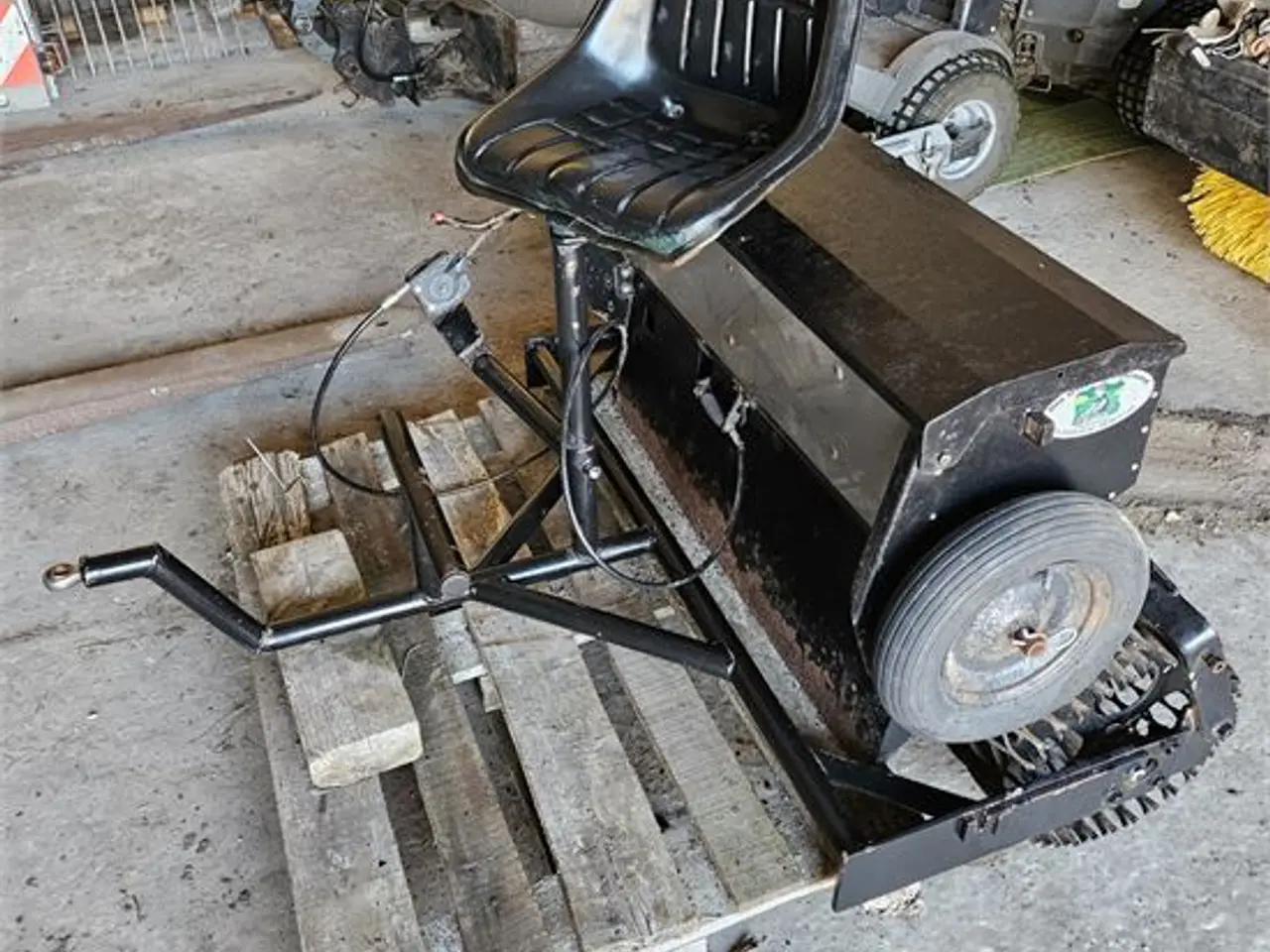 Billede 2 - Muratori 110 - Med netvalse og sæde / with net roller and seat