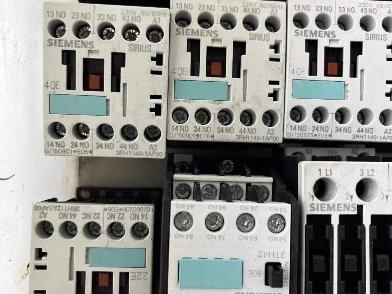 Billede 3 - Siemens SIRIUS kontaktor relæ parti 35pcs 3RH1140