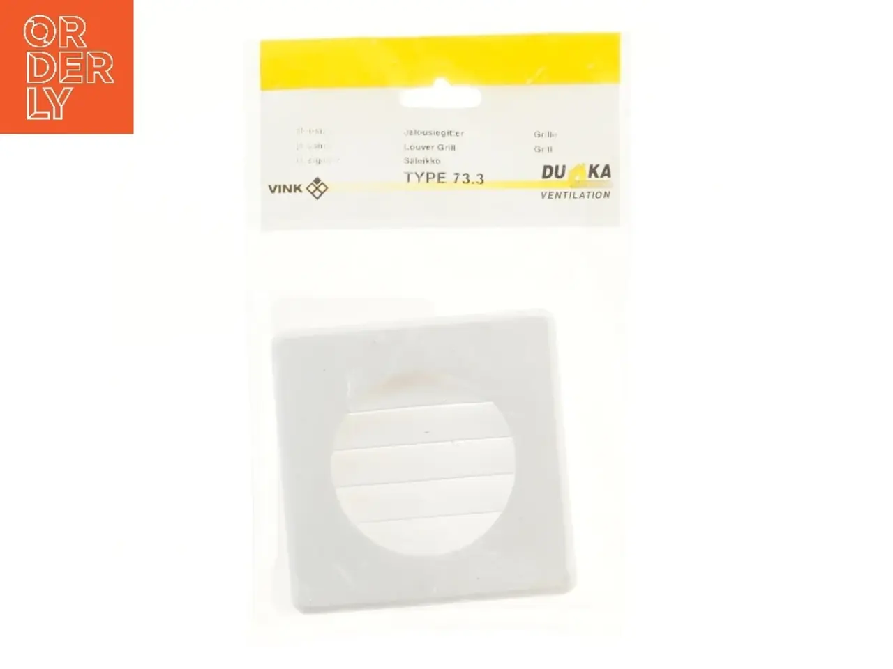 Billede 1 - Ventilationsgitter fra DUKA (str. 11x11 cm)