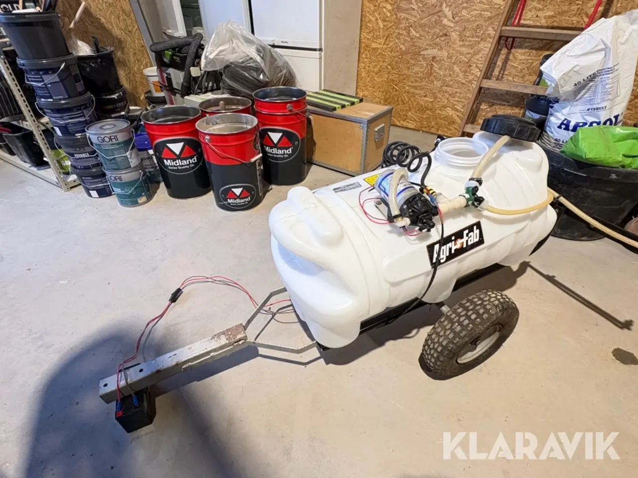 Billede 1 - Sprøjtemaskine til ATV 95L Agrifab