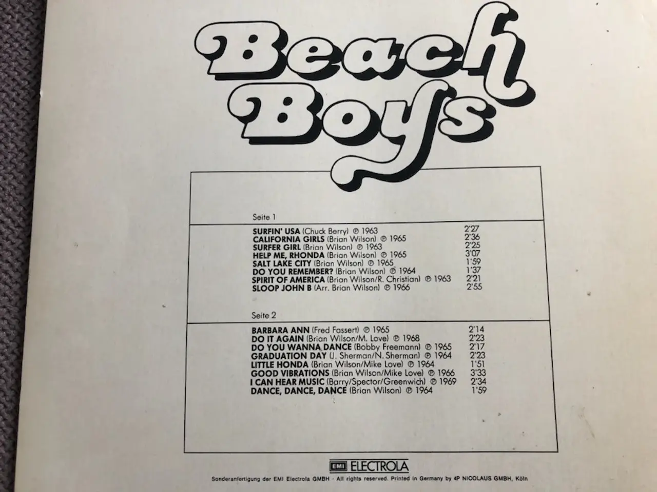 Billede 2 - Beach Boys, Greatest Hits