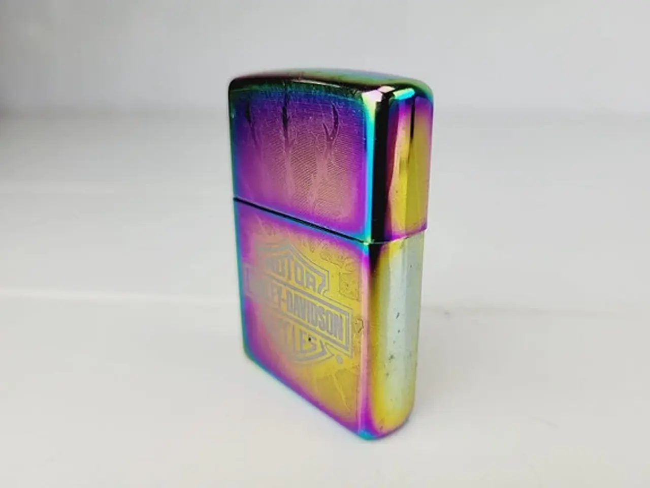 Billede 7 - ⭐️ Zippo Harley Davidson Flaming Barbed Wire Spect